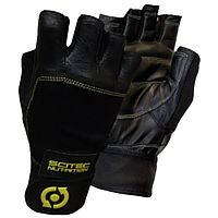 Scitec Nutrition Yellow Leather Style gloves (pair)